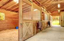 Bottom Pond stable construction leads